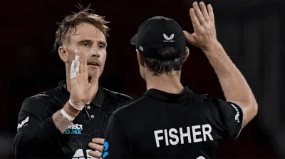 Jayden Lennox claims maiden five-fer to help New Zealand level series